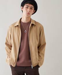 STUDIOUS | 【ZOZO限定】STUDIOUS パウダーサテンジップブルゾン(ブルゾン)