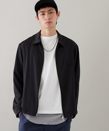 STUDIOUS | 【ZOZO限定】STUDIOUS パウダーサテンジップブルゾン(ブルゾン)