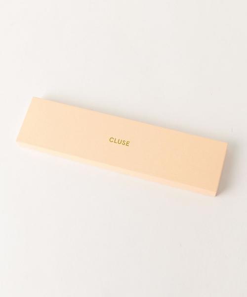 CLUSE（クルース）の「＜CLUSE＞レザー24mmフェイスウォッチ/ピンクゴールドカラー ：（アナログ腕時計・レディース・ブラック・FREE）」の10枚目の写真