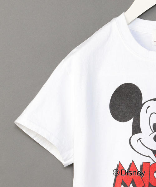 BEAUTY&YOUTH UNITED ARROWS - ロク MICKEY CREW NECK SHORT SLEEVE TEE BEAUTY&YOUTH UNITED ARROWS（ビューティーアンドユース
