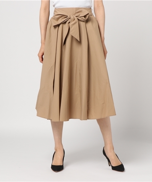 un dix cors（アンディコール）の「ボリュームフレアスカート（スカート・レディース・カーキ/ベージュ/ピンク・ﾌﾘ-）」の12枚目の写真