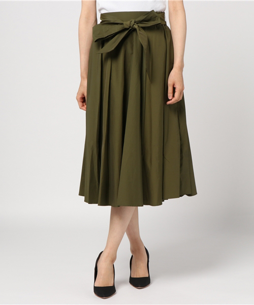 un dix cors（アンディコール）の「ボリュームフレアスカート（スカート・レディース・カーキ/ベージュ/ピンク・ﾌﾘ-）」の11枚目の写真