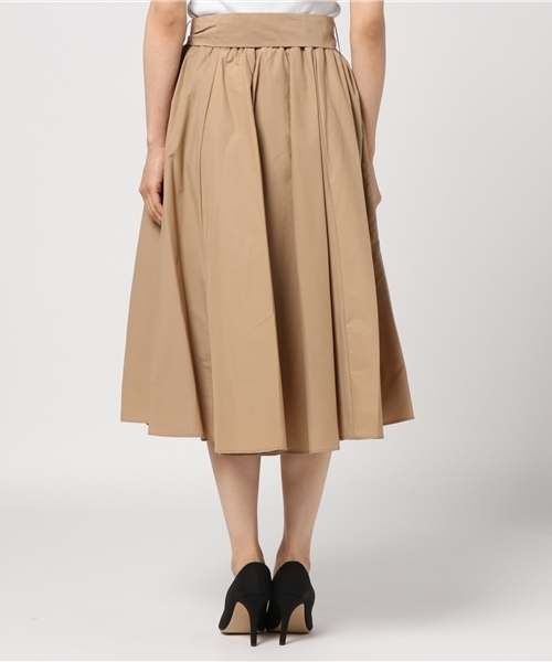 un dix cors（アンディコール）の「ボリュームフレアスカート（スカート・レディース・カーキ/ベージュ/ピンク・ﾌﾘ-）」の6枚目の写真