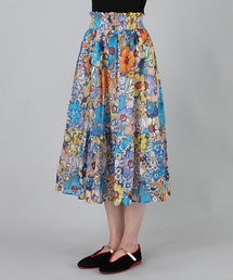 TSUMORI CHISATO ツモリチサト 総柄スカート 綿100% 蝶々 tsumori chisato(ツモリチサト)】コラボ プリントスカート