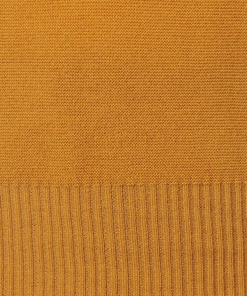 green label relaxing（グリーンレーベルリラクシング）の「■■■[手洗い可能] KF ボリュームスリーブ ニット ◆（ニット/セーター・レディース・オフホワイト/ネイビー/マスタード・FREE）」の8枚目の写真