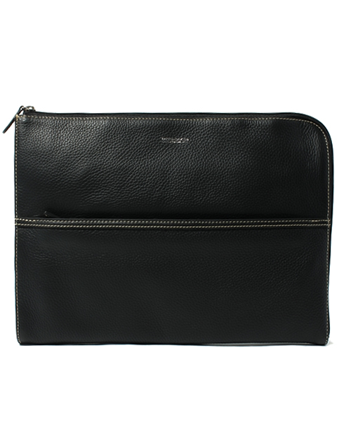 UNITED ARROWS（ユナイテッドアローズ）の「UAL CALF CLUTCH（クラッチバッグ・メンズ・ブラック/グレー/ダークブラウン/レッド/ネイビー/パープル・フリー）」の2枚目の写真