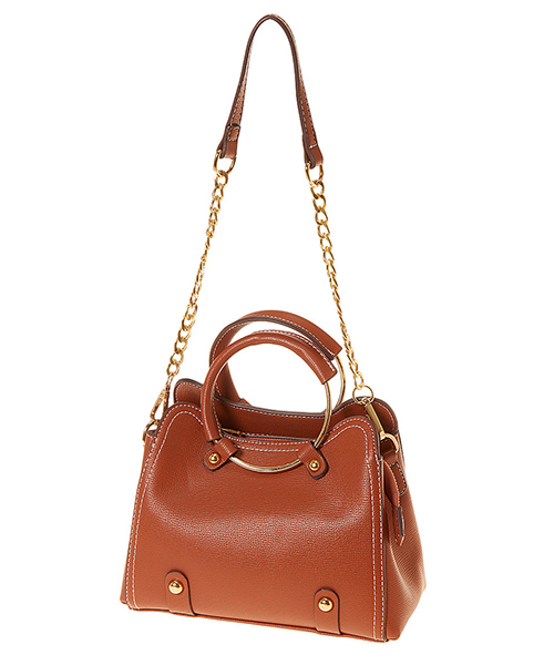 fifth(フィフス)の「リングハンドル2wayミニバッグ(ハンドバッグ・レディース・ホワイト/ベージュ/ブラウン/レッド・FREE)」の1枚目の写真