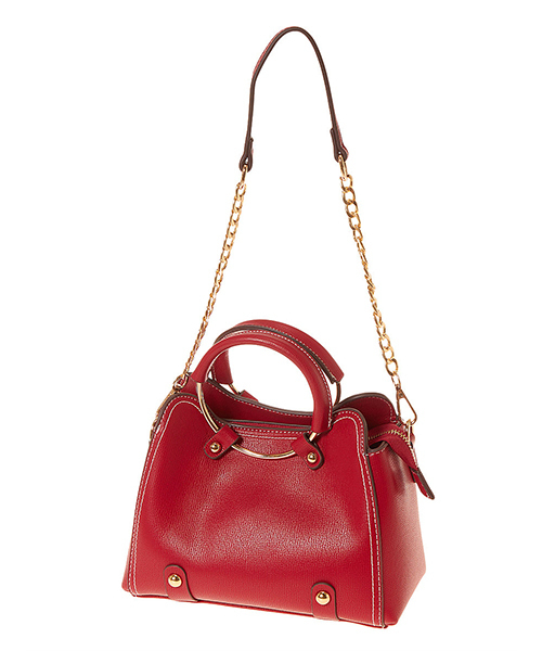 fifth(フィフス)の「リングハンドル2wayミニバッグ(ハンドバッグ・レディース・ホワイト/ベージュ/ブラウン/レッド・FREE)」の4枚目の写真