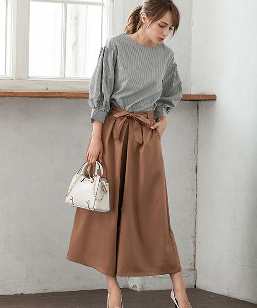 fifth(フィフス)の「リングハンドル2wayミニバッグ(ハンドバッグ・レディース・ホワイト/ベージュ/ブラウン/レッド・FREE)」の12枚目の写真