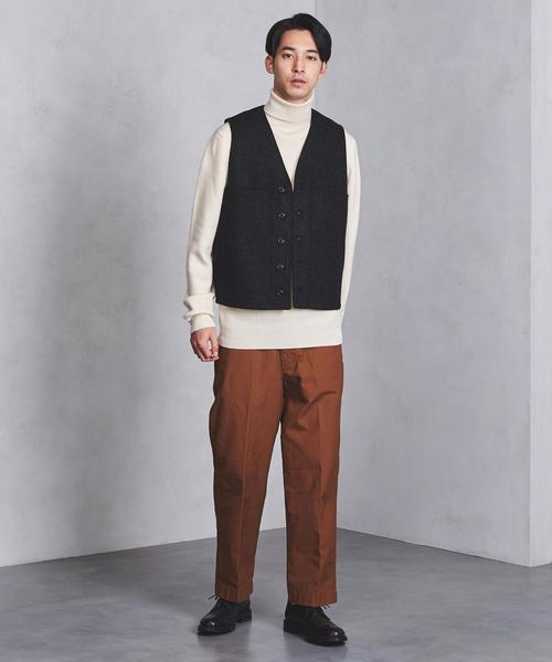 FILSON（フィルソン）の「＜FILSON（フィルソン）＞ MACKINAW VEST（ベスト・メンズ・ダークグレー/レッド・SMALL/MEDIUM）」の6枚目の写真