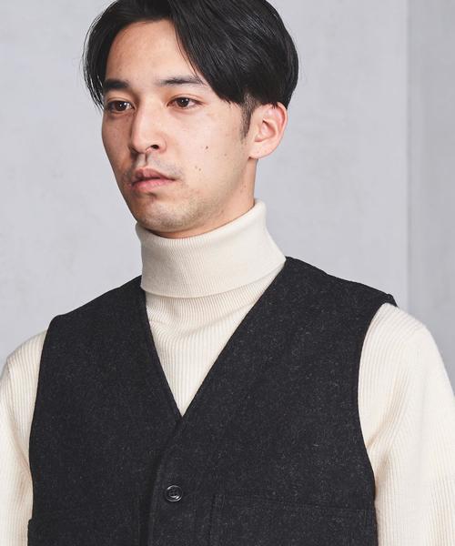 FILSON（フィルソン）の「＜FILSON（フィルソン）＞ MACKINAW VEST（ベスト・メンズ・ダークグレー/レッド・SMALL/MEDIUM）」の7枚目の写真