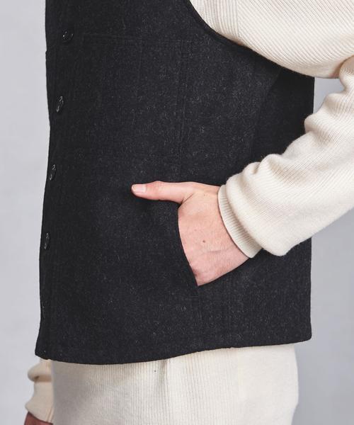 FILSON（フィルソン）の「＜FILSON（フィルソン）＞ MACKINAW VEST（ベスト・メンズ・ダークグレー/レッド・SMALL/MEDIUM）」の16枚目の写真