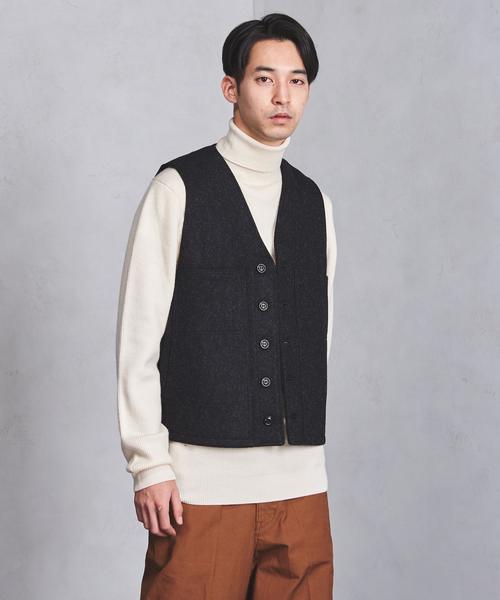 FILSON（フィルソン）の「＜FILSON（フィルソン）＞ MACKINAW VEST（ベスト・メンズ・ダークグレー/レッド・SMALL/MEDIUM）」の17枚目の写真