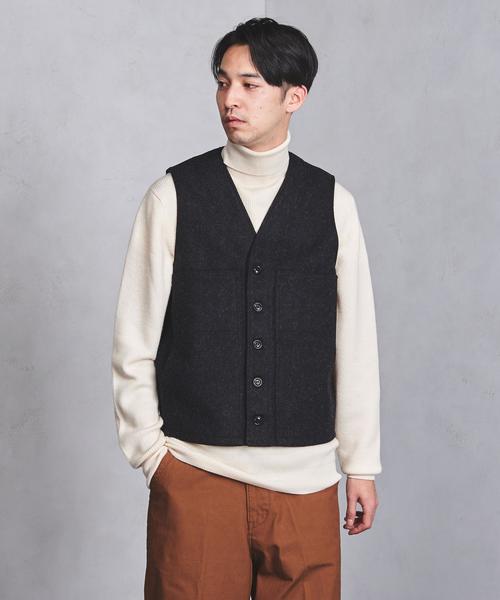 FILSON（フィルソン）の「＜FILSON（フィルソン）＞ MACKINAW VEST（ベスト・メンズ・ダークグレー/レッド・SMALL/MEDIUM）」の18枚目の写真