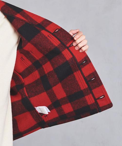 FILSON（フィルソン）の「＜FILSON（フィルソン）＞ MACKINAW VEST（ベスト・メンズ・ダークグレー/レッド・SMALL/MEDIUM）」の10枚目の写真