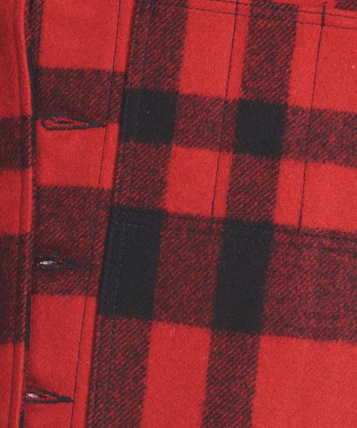 FILSON（フィルソン）の「＜FILSON（フィルソン）＞ MACKINAW VEST（ベスト・メンズ・ダークグレー/レッド・SMALL/MEDIUM）」の11枚目の写真