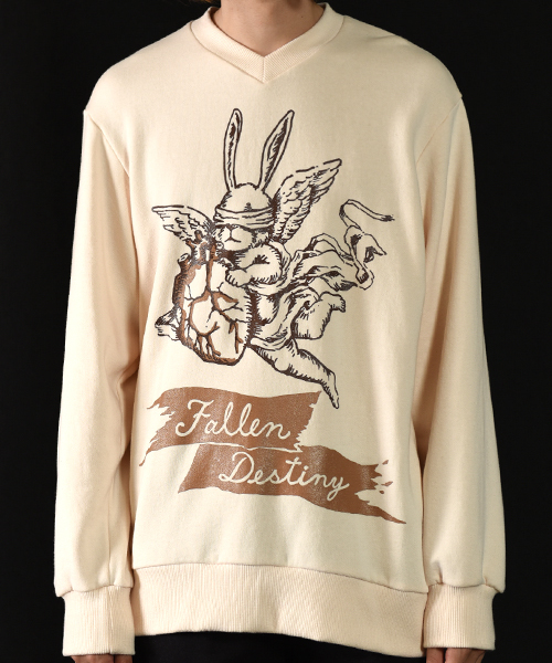 MILKBOY(ミルクボーイ)の「FALLEN スウェット(スウェット・メンズ・ブラック/グレー/ベージュ・FREE)」の16枚目の写真
