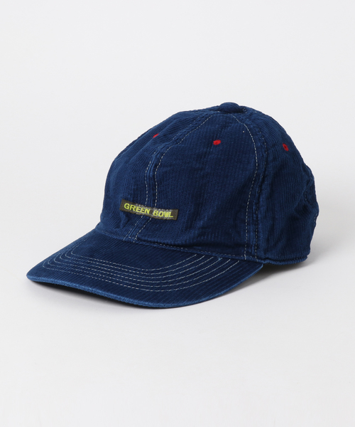 GREEN BOWL（グリーンボウル）の「GREEN BOWL Corduroy Baseball Cap/グリーンボウルコーデュロイベースボールキャップ（キャップ・メンズ・インディゴブルー/ブルー・FREE）」の5枚目の写真