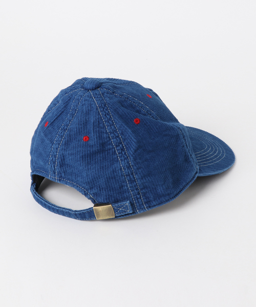 GREEN BOWL（グリーンボウル）の「GREEN BOWL Corduroy Baseball Cap/グリーンボウルコーデュロイベースボールキャップ（キャップ・メンズ・インディゴブルー/ブルー・FREE）」の4枚目の写真