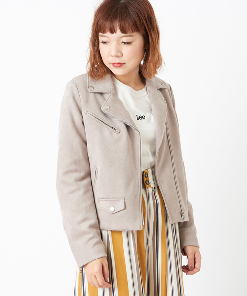 Discoat Parisien ディスコートパリシアン の エコスエードライダースジャケット ライダースジャケット Wear