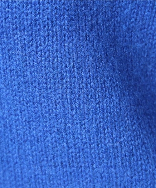 Drawer（ドゥロワー）の「Drawer WT カシミヤクルーネックニット（ニット/セーター・レディース・オフホワイト/ブラウン/コバルトブルー・1/2）」の12枚目の写真