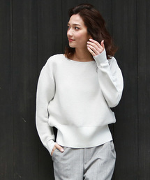 LAUTREAMONT | 14G リップルラメウエストマークニット(ニット/セーター)