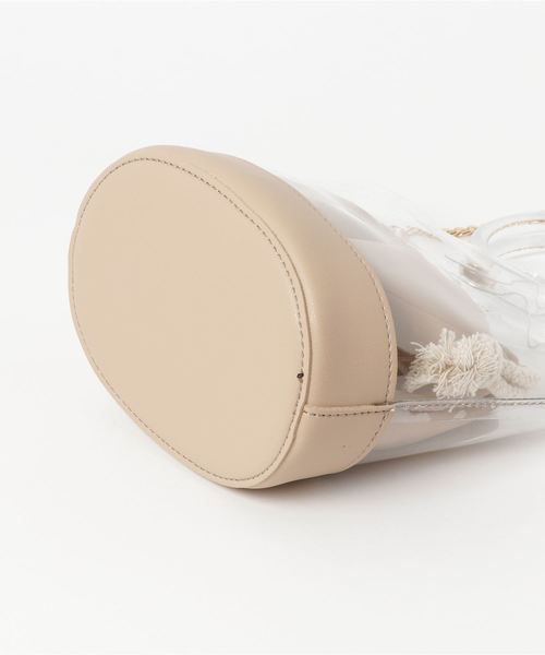 fifth（フィフス）の「リングクリアバッグ（ハンドバッグ・レディース・ホワイト/ブラック/ベージュ/イエロー・FREE）」の6枚目の写真