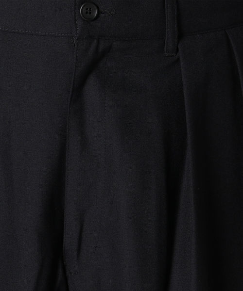 CEASTERS（ケステル）の「CEASTERS: 2プリーツ ウールイージー ショーツ（その他パンツ・メンズ・ブラック/ネイビー・44/46/48）」の12枚目の写真