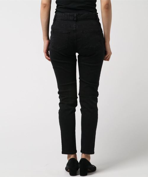 flower(フラワー)の「グルーヴィースキニーパンツ(デニムパンツ・レディース・ブラック・SMALL/MEDIUM)」の3枚目の写真