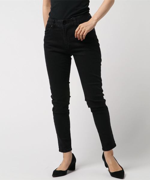 flower(フラワー)の「グルーヴィースキニーパンツ(デニムパンツ・レディース・ブラック・SMALL/MEDIUM)」の7枚目の写真