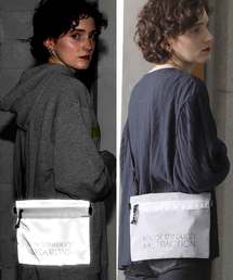 knock through abstraction（ノックスルーアブストラクション）の「【knock through abstraction/ノックスルーアブストラクション】reflection fabric sacoche（ショルダーバッグ）」