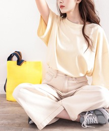 classicalelf | サイドスリットのビッグシルエットTシャツ(Tシャツ/カットソー)