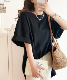 classicalelf | サイドスリットのビッグシルエットTシャツ(Tシャツ/カットソー)