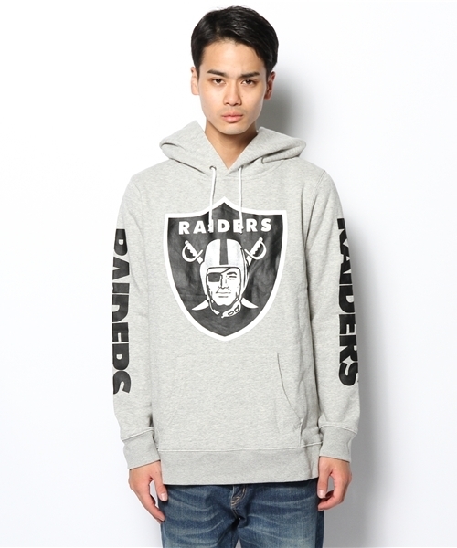 WEGO(ウィゴー)の「WEGO/RAIDERSパーカー(パーカー・メンズ・ブラック/杢グレー・MEDIUM/LARGE)」の11枚目の写真