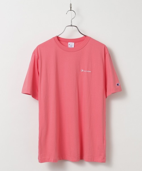 Champion(チャンピオン)の「Champion for tk.TAKEO KIKUCHI ロゴ刺繍Tシャツ(Tシャツ/カットソー・メンズ・ホワイト/ブラック/ネイビー/カーキ/ブルー/ボルドー/チャコール/ピンク系/ライトグリーン/オリーブ/レッド系1・01/02/03)」の9枚目の写真