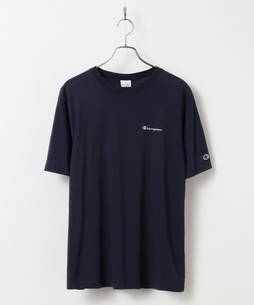 Champion(チャンピオン)の「Champion for tk.TAKEO KIKUCHI ロゴ刺繍Tシャツ(Tシャツ/カットソー・メンズ・ホワイト/ブラック/ネイビー/カーキ/ブルー/ボルドー/チャコール/ピンク系/ライトグリーン/オリーブ/レッド系1・01/02/03)」の7枚目の写真