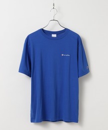 Champion for tk.TAKEO KIKUCHI ロゴ刺繍Tシャツ