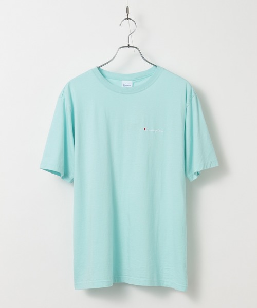 Champion(チャンピオン)の「Champion for tk.TAKEO KIKUCHI ロゴ刺繍Tシャツ(Tシャツ/カットソー・メンズ・ホワイト/ブラック/ネイビー/カーキ/ブルー/ボルドー/チャコール/ピンク系/ライトグリーン/オリーブ/レッド系1・01/02/03)」の6枚目の写真