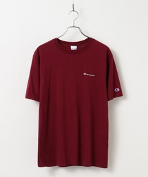 Champion for tk.TAKEO KIKUCHI ロゴ刺繍Tシャツ