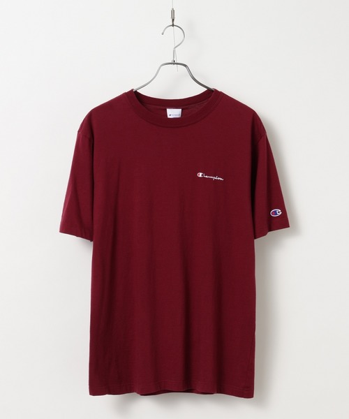 Champion(チャンピオン)の「Champion for tk.TAKEO KIKUCHI ロゴ刺繍Tシャツ(Tシャツ/カットソー・メンズ・ホワイト/ブラック/ネイビー/カーキ/ブルー/ボルドー/チャコール/ピンク系/ライトグリーン/オリーブ/レッド系1・01/02/03)」の10枚目の写真