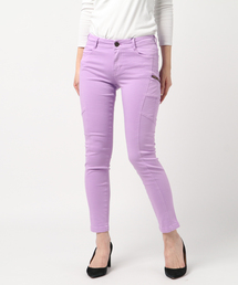 AVIREX | AVIREX/ アヴィレックス/ サイドポケット/ L SIDE ZIP POCKET SATIN STRETCH PANTS(その他パンツ)