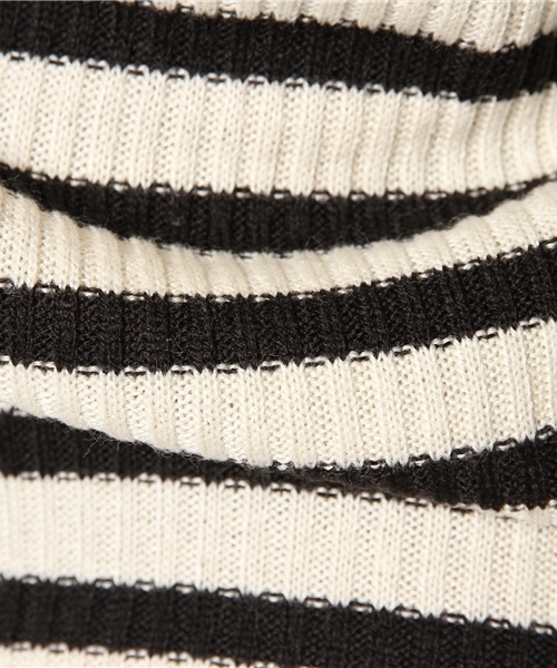 MAJESTIC LEGON（マジェスティックレゴン）の「リブちびタートル（ニット/セーター・レディース・アイボリー/ブラック/ブラック系その他/ブルー/レッド系その他/ブルー系その他・FREE）」の14枚目の写真