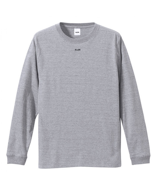 KLON(クローン)の「KLON LONG T MESSAGE & LOGO GRAY(Tシャツ/カットソー・レディース・グレー・S/M/L)」の3枚目の写真