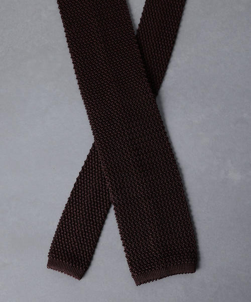 UNITED ARROWS（ユナイテッドアローズ）の「＜ANDREA MOLINELLI（アンドレア モリネッリ）＞ KNIT TIE（ネクタイ・メンズ・ダークグリーン/ダークブラウン/ネイビー/ダークグレー・FREE）」の5枚目の写真
