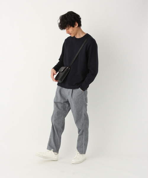 GLOBAL WORK（グローバルワーク）の「ハイショクニットプルオーバー/821525（ニット/セーター・メンズ・ホワイト/ネイビー/ミント・SMALL/MEDIUM/LARGE/X-LARGE）」の16枚目の写真