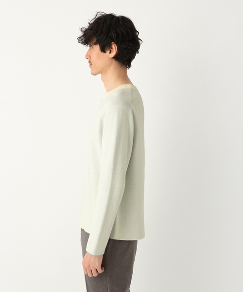 GLOBAL WORK（グローバルワーク）の「ハイショクニットプルオーバー/821525（ニット/セーター・メンズ・ホワイト/ネイビー/ミント・SMALL/MEDIUM/LARGE/X-LARGE）」の5枚目の写真