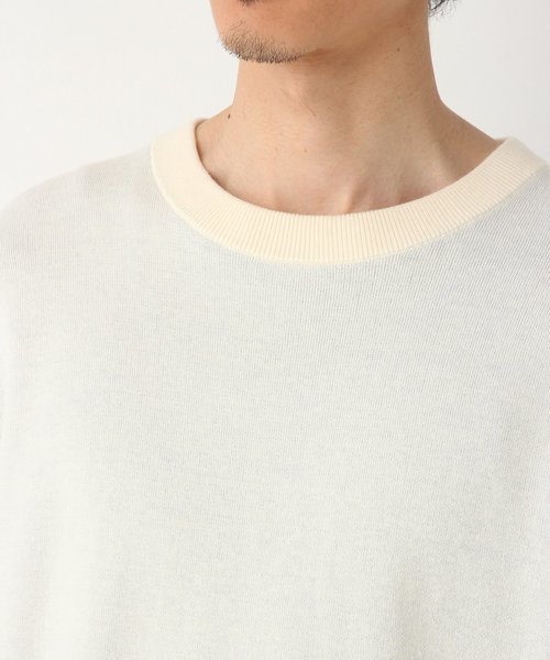 GLOBAL WORK（グローバルワーク）の「ハイショクニットプルオーバー/821525（ニット/セーター・メンズ・ホワイト/ネイビー/ミント・SMALL/MEDIUM/LARGE/X-LARGE）」の7枚目の写真