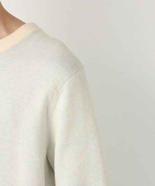 GLOBAL WORK（グローバルワーク）の「ハイショクニットプルオーバー/821525（ニット/セーター・メンズ・ホワイト/ネイビー/ミント・SMALL/MEDIUM/LARGE/X-LARGE）」の8枚目の写真