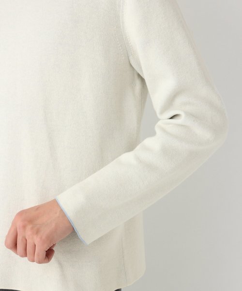 GLOBAL WORK（グローバルワーク）の「ハイショクニットプルオーバー/821525（ニット/セーター・メンズ・ホワイト/ネイビー/ミント・SMALL/MEDIUM/LARGE/X-LARGE）」の9枚目の写真