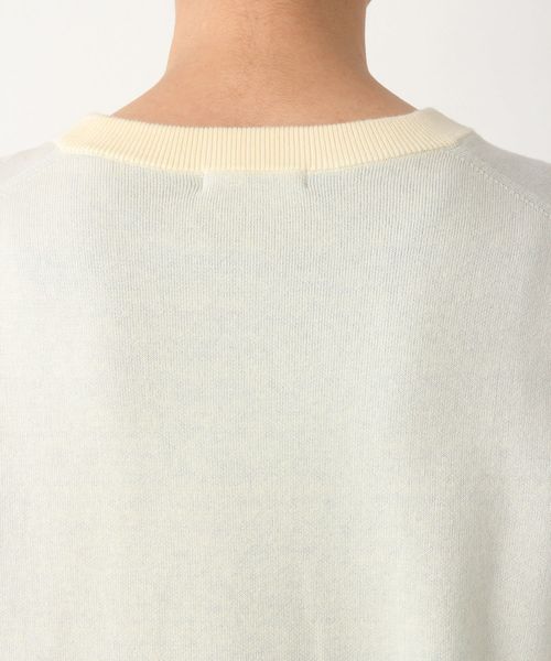 GLOBAL WORK（グローバルワーク）の「ハイショクニットプルオーバー/821525（ニット/セーター・メンズ・ホワイト/ネイビー/ミント・SMALL/MEDIUM/LARGE/X-LARGE）」の11枚目の写真